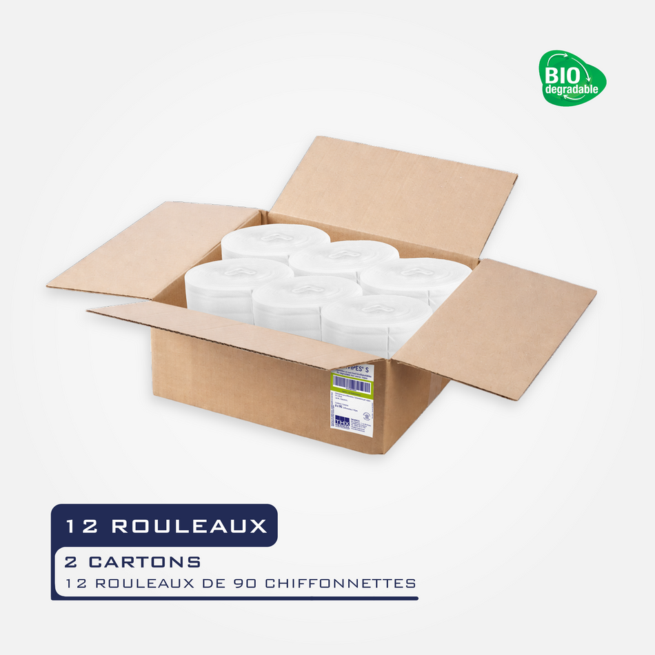 RECHARGES BIOWIPES – SANS DÉSINFECTANT