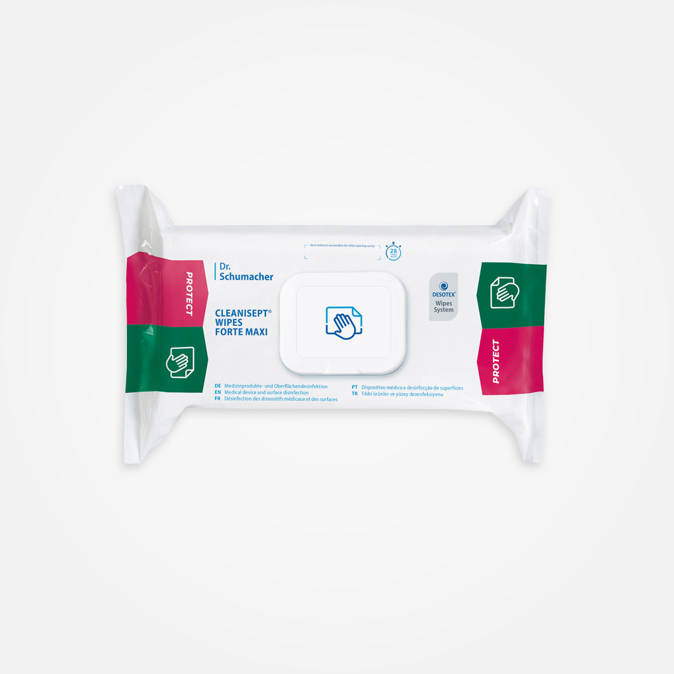 CLEANISEPT WIPES FORTE MAXI – 6 PACKS DE 100 LINGETTES