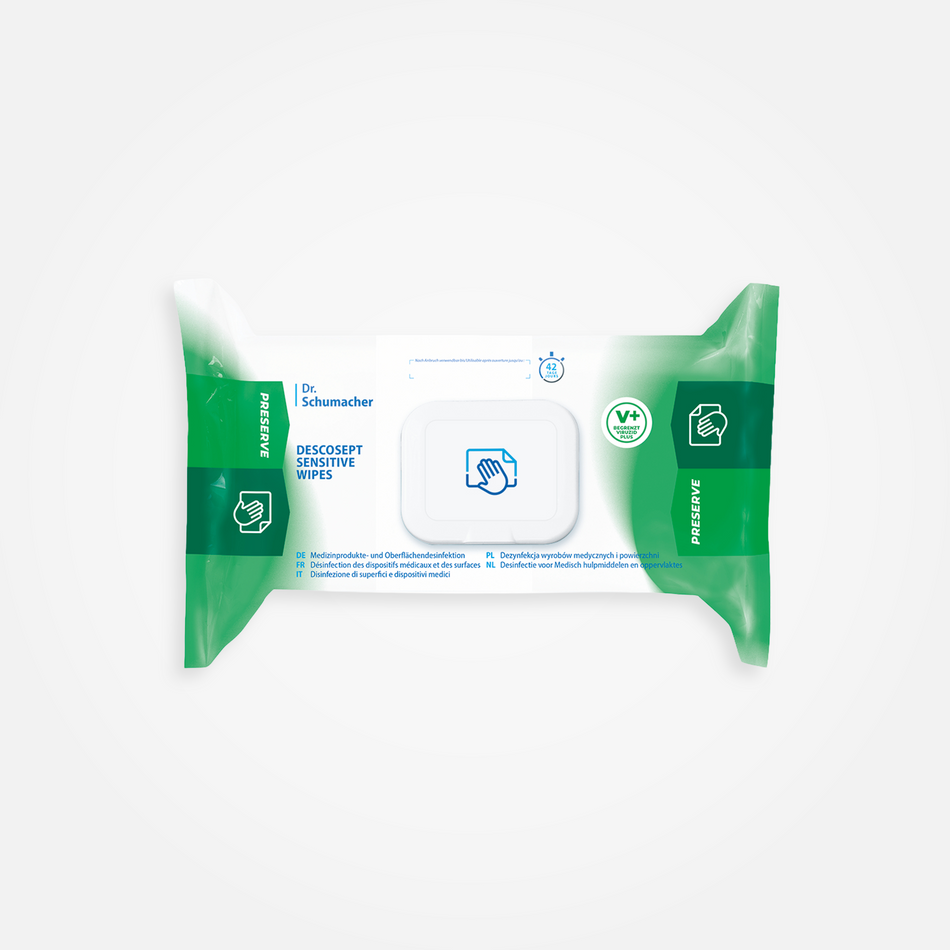 DESCOSEPT SENSITIVE WIPES – 9 PACKS DE 60 LINGETTES