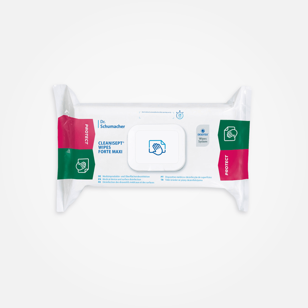 CLEANISEPT WIPES FORTE MAXI – 6 PACKS DE 100 LINGETTES - Lingettes matériel alcoolo-sensible | THX MEDICAL
