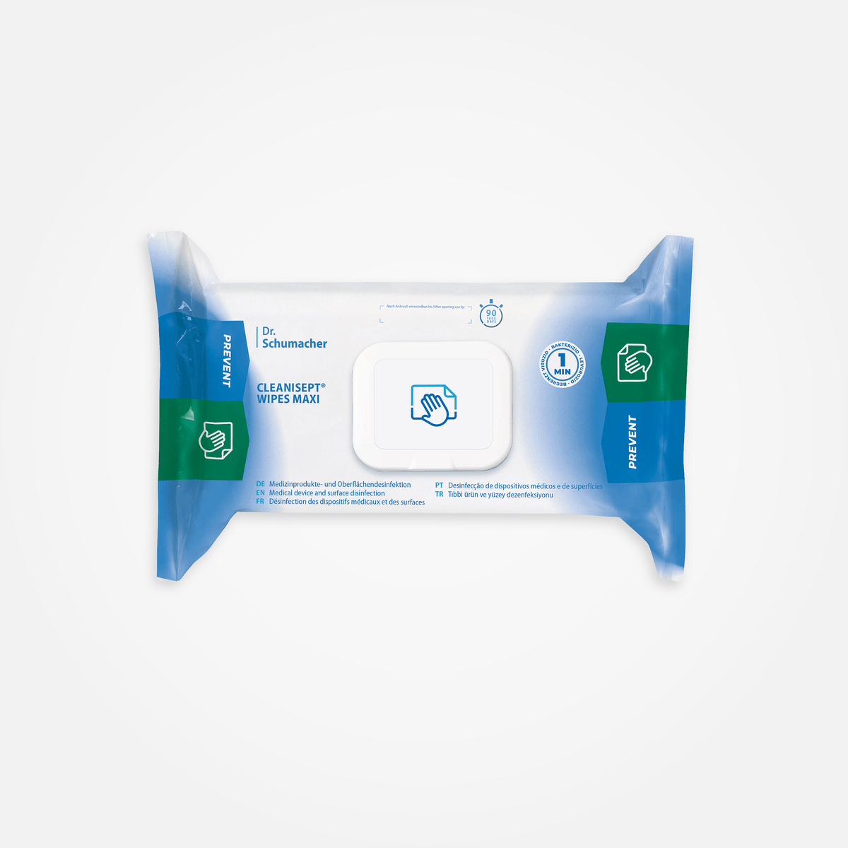 CLEANISEPT WIPES MAXI – 6 PACKS DE 100 LINGETTES - Lingettes sondes échographie | THX MEDICAL
