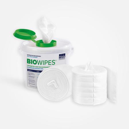 RECHARGES BIOWIPES – SANS DÉSINFECTANT - Lingettes sèches en rouleau à imbiber BIOWIPES/EXAWIPES | THX MEDICAL