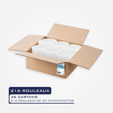 RECHARGES EXAWIPES – SANS DÉSINFECTANT - Lingettes sèches en rouleau à imbiber BIOWIPES/EXAWIPES | THX MEDICAL