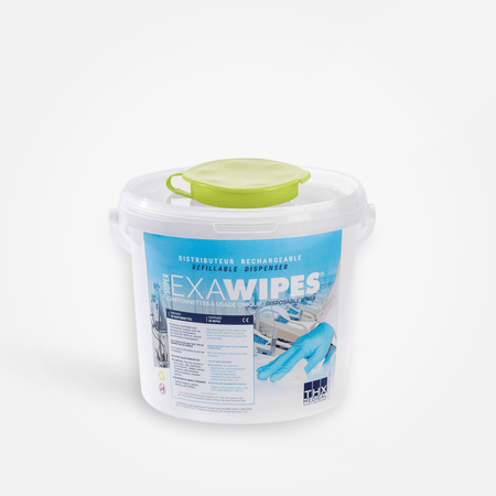 SEAU DISTRIBUTEUR EXAWIPES - Accessoires | THX MEDICAL