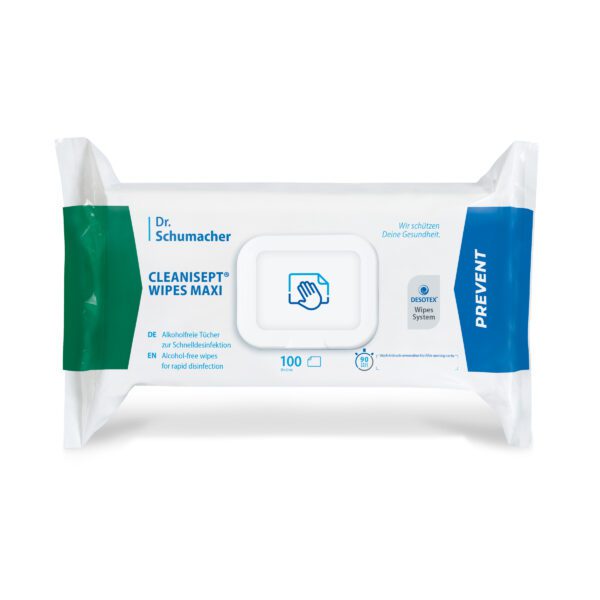 Alcohol-sensitive equipment wipes