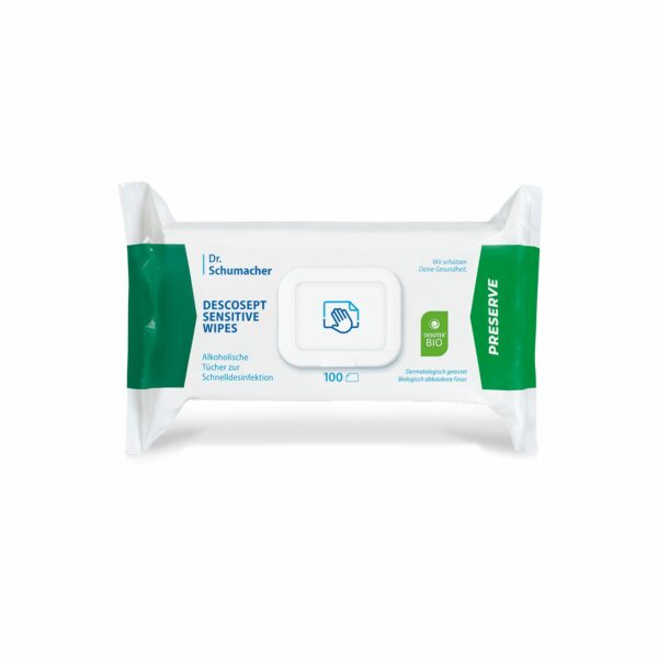 DESCOSEPT SENSITIVE WIPES - Box of 9 packs